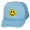 Classic - Sky Blue, variant on Smile Face Embroidery Adjustable Trucker Hat - Smile Sky Blue