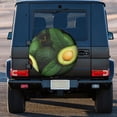 thumbnail image 3 of Kdxio Fresh Avocados for Tire Cover Wheel Protectors Tyre Covers Weatherproof Wheel Covers Universal Fit for Trailer Rv SUV Truck Camper Travel Trailers 17 inch, 3 of 8