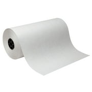 PaconÂ® White Kraft Paper, White, Lightweight, 1 Roll, 18" x 1000'