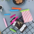 thumbnail image 2 of 20 clips impermeables, clips impermeables de plástico de 11 cm, clips para alimentos y bolsas para refrigerios, 2 of 7