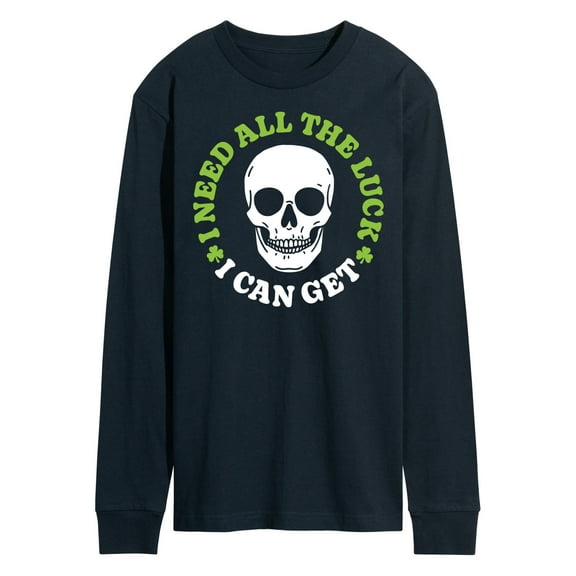 Instant Message - Need All The Luck I Can Get - Men's Long Sleeve T-Shirt