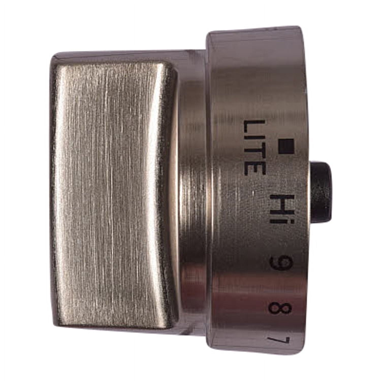 SUPPLYZ Direct Replacement for GE WB03X24988 Range Range Knob - Stainless Steel