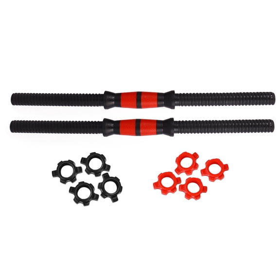 UPOUART 1Set Comfortable Red Dumbbell Connecting Bar for Household Weightlifting Equipment