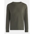 thumbnail image 6 of Time and Tru Women's and Women's Plus Crewneck Sweatshirt with Long Sleeves, Sizes XS-4X, 6 of 6