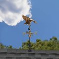 thumbnail image 3 of Atterrissage Canard Chalet Weathervane - Cuivre Poli avec Toit par Good Directions, 3 of 4