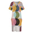 thumbnail image 4 of Vestido de bolsillo suelto Moods & Moons, vestidos elegantes de tallas grandes, vestido de fiesta de noche, vestido para embarazadas, 4 of 7