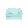 thumbnail image 1 of the Season Bedding Bamboo Sheet Set-Deep Pockets-Hypoallergenic-Fade,Wrinkle,Stain Resistant-1800 Thread Count-4 Pieces – Aqua, King/California King, 1 of 5