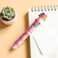 thumbnail image 6 of Summer Saving!Back_to_School Supplies Under $1 dollars!Ballpoint Pens, 10 Color Cute Character Multi Color Ballpoint Pens Click Style Retractable Colored Pens ForOffice And Art Supplies, B, 6 of 6
