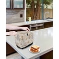 thumbnail image 4 of Fsddascl Coastal Shell Conch Small Toaster Cover 2 Slice, Kitchen Appliance Covers, Summer Beach Starfish Burlap Toaster Oven Cover with Loop, Bread Machine Cover Polyester Dust Cover Protection, 4 of 5