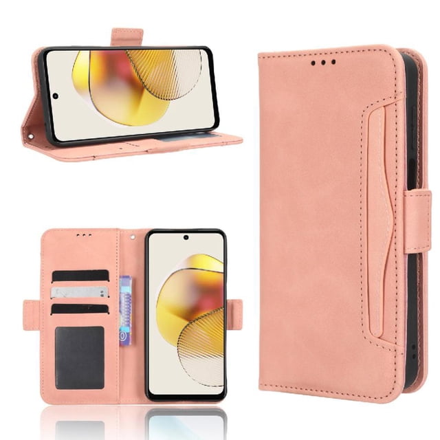 Funda Tipo Billetera GANGXUN para Motorola MOTO G53 5G – Tapa Flip con Tarjetero