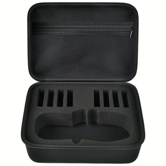 Case for DYMO LetraTag LT-100H Handheld Label Maker Machine, with Mesh Pocket for Accessories- Black (Only Case)