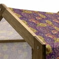 thumbnail image 4 of Vintage Pet House, Traditional Paisley Motifs Pattern Oriental Design Flower Ornaments Curvy Antique, Outdoor & Indoor Portable Dog Kennel with Pillow and Cover, 5 Sizes, Multicolor, by Ambesonne, 4 of 4