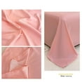 thumbnail image 6 of TZYUDK Solid Color Bed Sheet Set for Home Washed Cotton Soft Breathable Bedding Full Queen King Size Multiple Color Options Pink Cotton, 6 of 6
