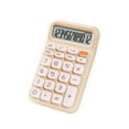 thumbnail image 5 of Colcolo Handheld Mechanical Calculator 12 digits Large LCD Display for Office Market Beige, 5 of 8