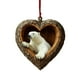 thumbnail image 2 of Adornos navideños, adornos navideños, regalos navideños, colgante acrílico con forma de corazón., 2 of 6