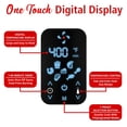 thumbnail image 2 of Brentwood Large Electric Digital Air Fryer, Timer & Temp. Control (4-Quart, Red), 2 of 5