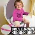 thumbnail image 2 of Potty Training Seat - Fits Round & Oval Toilets, Includes Free Storage Hook, 2 of 4