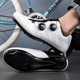 thumbnail image 4 of QJUHUNG Professional Men‘s Cycling Shoes - SPD Cleat Compatible  Breathable  Rotary Buckle for Mountain Bike Racing & Outdoor All Seasons, 4 of 6