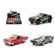 JADA 1:32 DISPLAY - FAST & FURIOUS - 2017 ASSORTMENT DP2 1 RANDOM STYLE DIECAST CAR 98674-DP2 NO RETAIL BOX
