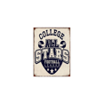 thumbnail image 1 of Décoration Murale en Métal Vintage Allstar Football, 1 of 1