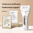 thumbnail image 4 of Rechargeable Electric Callus Remover with LCD Display - Professional Foot File for Dead Skin, Cracked Heels & Hard Calluses, Cordless Pedicure Tool with 2 Speeds & 3 Roller Heads for Home Foot Care, 4 of 10