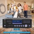 thumbnail image 3 of Amplificador de potencia Pyle PD1000BA.5 1000W Bluetooth con radio FM, 3 of 7