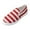 Red, variant on Womens Canvas Loafers Casual Trendy Color Block Elastic Slip on Flat Shoes Ligheweight Low Top Round Toe Walking Shoes Blue Size 7