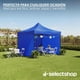 thumbnail image 2 of Carpa Toldo 3x3 Metros con Paredes Reforzado Plegable Impermeable Facil Armado Y Transporte para Jardín Casa Exterior Uso Rudo Acero Lona (Azul), 2 of 7