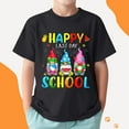 thumbnail image 2 of NAFUU Boys T-Shirts Happy Last Day Of School Cartoon Prints Shirt Short Sleeve Round Neck Tee Going Out Tops For Boys Sizes 2-3 Years, 2 of 5