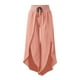 thumbnail image 4 of Gibobby Casual Pajama Pantalones de yoga sueltos con cintura elástica y cintura alta para mujer Pantalones largos casuales (Pink, XL), 4 of 5