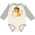 thumbnail image 3 of Inktastic Cute Leo the Lion Zodiac Sign Boys or Girls Long Sleeve Baby Bodysuit, 3 of 5