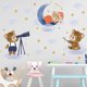 thumbnail image 5 of A Set of Wall Decals, Kids Moon Stars Wall Decor for Living Room, 5 of 5