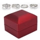 thumbnail image 5 of Caja de anillo de bodas, caja de regalo de joyería roja, propuesta de fotografía de boda para compromiso Ecomeon  no, 5 of 5