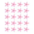thumbnail image 1 of 20 Pcs pequeños clips de flores para el cabello de Unique Bargains, mini clips de flores para niñas, lindo pasador de flores para cabello fino, color rosa, 1 of 7