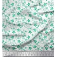 thumbnail image 1 of Soimoi Cotton Duck Fabric Artistic Floral Print Fabric by Yard 56 Inch Wide, 1 of 1