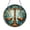 Acrylic 3.5 Inch, variant on Decorative Balance Scale Stained Glass Window Suncatcher – Elegant Art1901