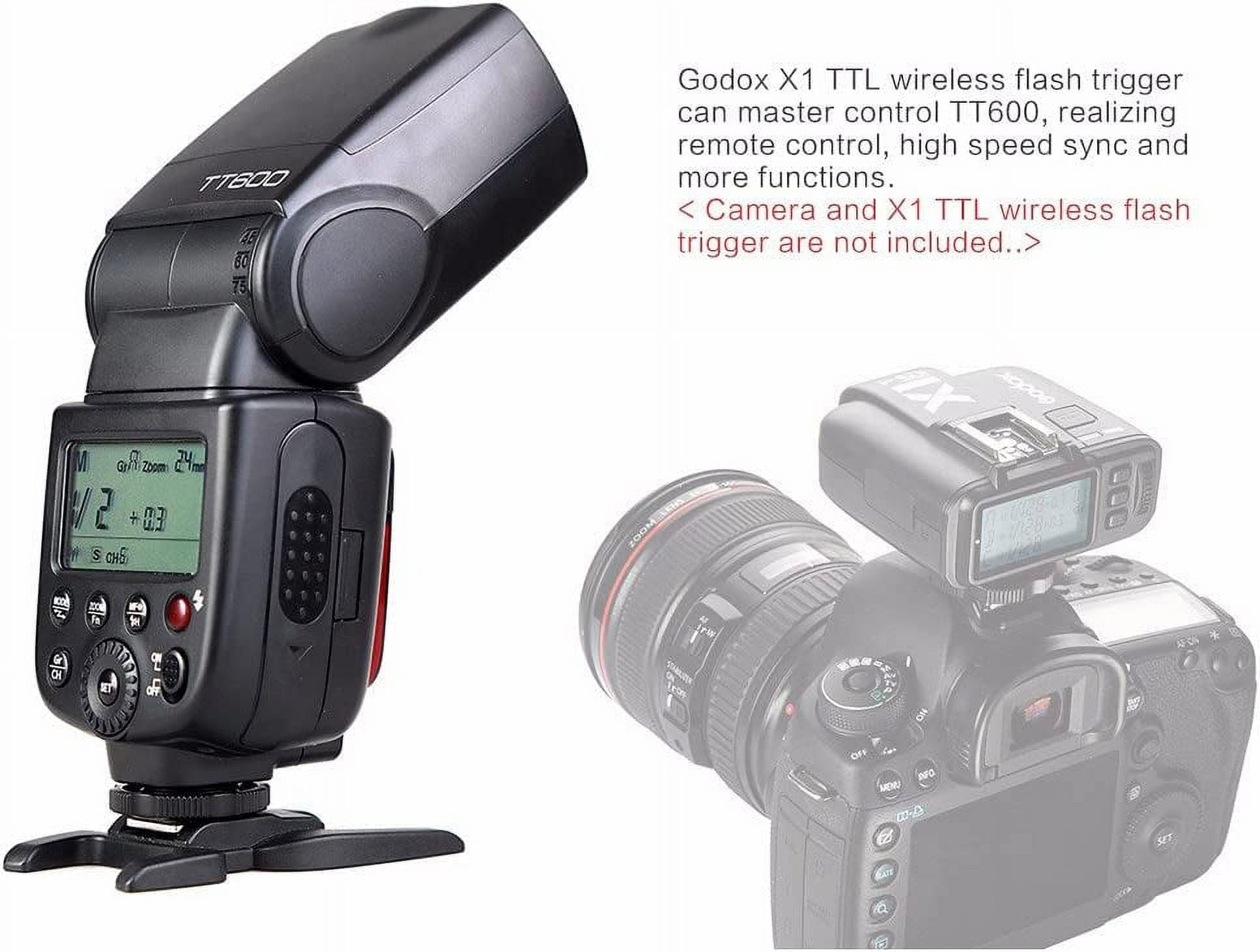 Godox TT600 2.4G Wireless On/Off Camera Flash Speedlite for Canons
