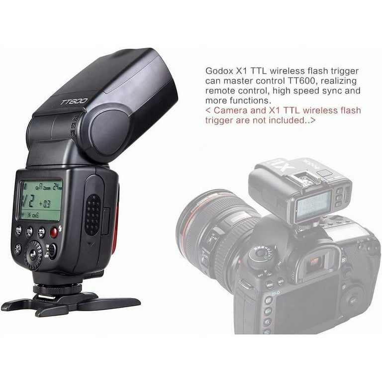 Godox TT600 2.4G Camera Flash Speedlite for Canon Nikon Pentax