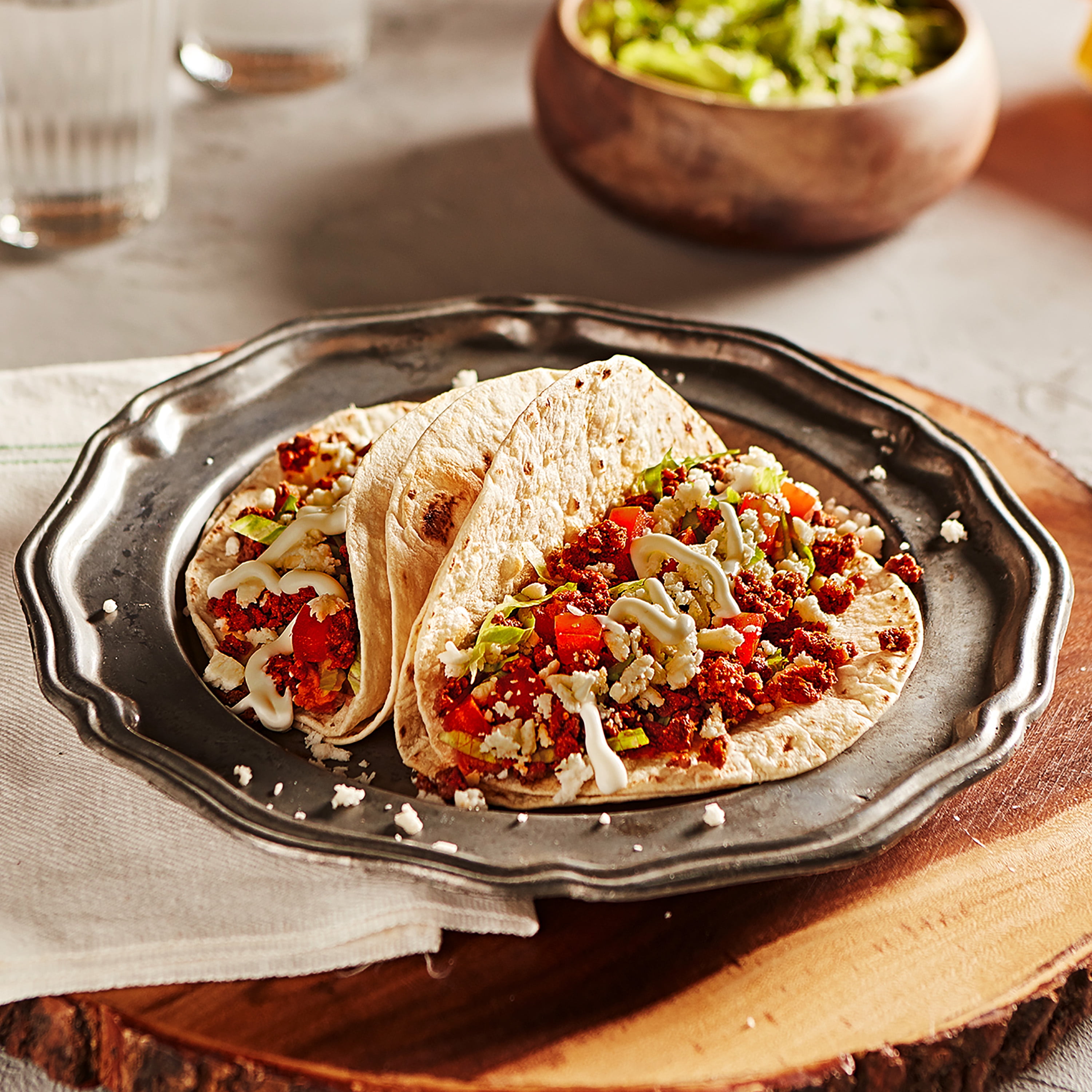 La Banderita, White Corn Tortillas, 16 oz, 18 Count