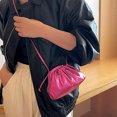 thumbnail image 4 of XINXIAOO Ladies Pleated Crossbody Bag, Large Capacity Single Shoulder Clutch Purse, 4 of 4