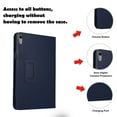 thumbnail image 5 of SaniMore iPad 10.9 Inch Case 2022 (New 10th Generation), [Full Protection] [Slim & Lightweight] PU Leather Case with Auto Sleep/Wake & Kickstand Feature Smart Cover for iPad 10th Gen 2022, Darkblue, 5 of 6
