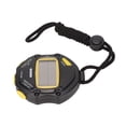 thumbnail image 2 of Electronic Stopwatch Timer, Digital Sports Stopwatch 12 24 Hour Clock Water Resistant 20 Lap Memory Countdown Timer  For Swimming For Referee, 2 of 8
