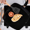 thumbnail image 4 of Juego de utensilios de cocina, 2 siliconas antiadherentes con mango de madera para utensilios de cocina antiadherentes, silicona resistente al calor, 4 of 5