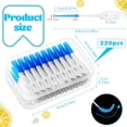 thumbnail image 2 of Interdental Brushes, Silicone Dental Floss Picks with Case, 2 of 4
