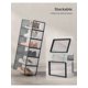thumbnail image 3 of Shoe Boxes, Pack of 12 Shoe Storage Organizers, Stackable Clear Plastic Boxes for Closet, Sneakers, 9.1 x 13.1 x 5.6 Inches, Fit up to US Siz, 3 of 4