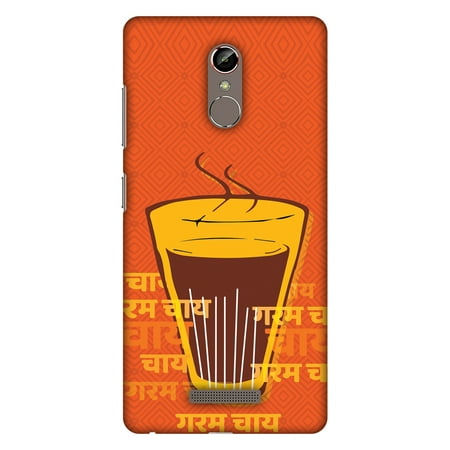 Gionee S6s Case - Cutting Chai For The Soul, Hard Plastic Back Cover. Slim Profile Cute Printed Designer Snap on Case with Screen Cleaning