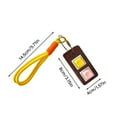 thumbnail image 5 of Sinyiin Soft Adjustable Keychain Fidgets Button For Stress Management And Portability, 5 of 10