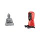 thumbnail image 1 of Escultura De Buda Moai Sun Wukong, Figura Coleccionable Antigua Para Hotel, Patio, Escritorio, Dormitorio, Estantería, Decoración Retro, 1 of 8