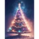 thumbnail image 1 of 5D DIY Taladro Diamante Pintura Navidad Kit Del 30x40cm, 1 of 9