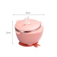 thumbnail image 4 of Inyección de agua de acero inoxidable Tazón para niños Preservación del calor Tazón de alimentación para bebés Contenedor de alim HOMEMAXS 7130605-MX, 4 of 6